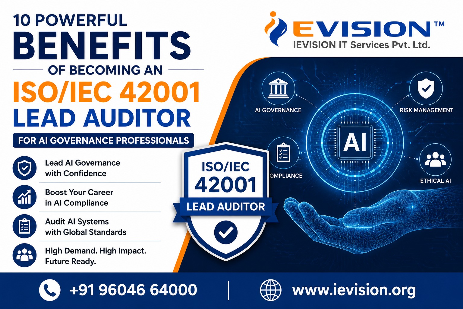10 Powerful Benefits of Becoming an ISO/IEC 42001 Lead Auditor for AI Governance Professionals